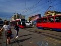 Belgrad - alte und neue Straßenbahn