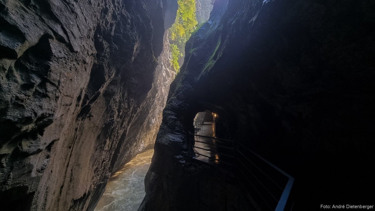 Engste Stelle Aareschlucht