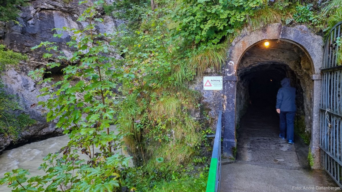 Westeingang in die Aareschlucht