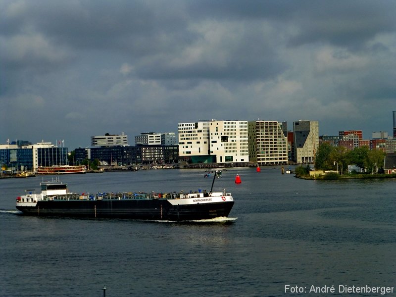 Amsterdam - Frachtschiff