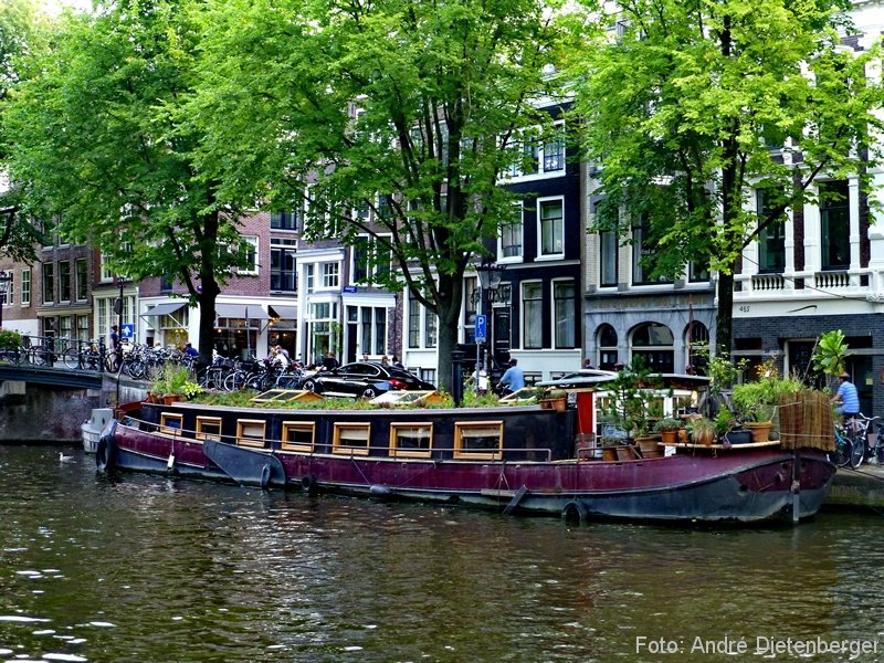 Amsterdam - Hausboot