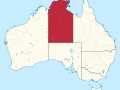 Northern Territory Karte