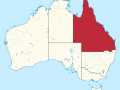 Queensland Karte