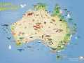 Australien Karte
