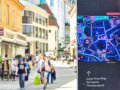 Hinweistafeln in der Innenstadt