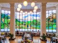 Glasgemälde im Hotel Herzoghof