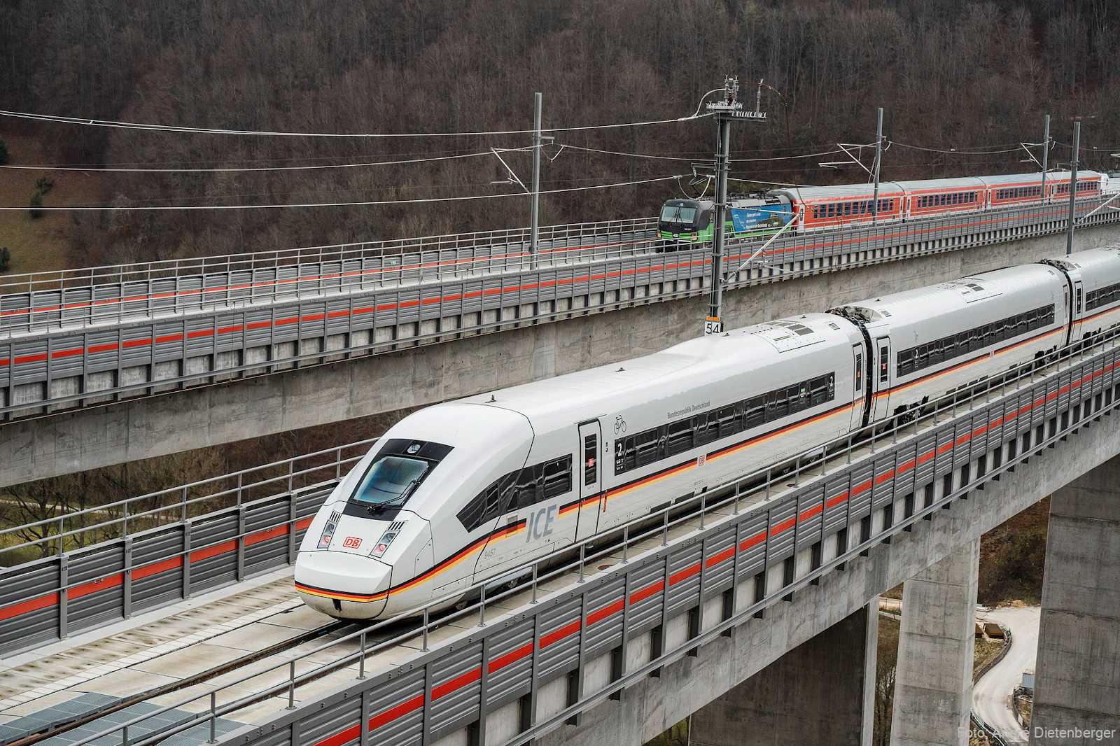 Wendlingen-Ulm - Parallelfahrt Filstalbrück