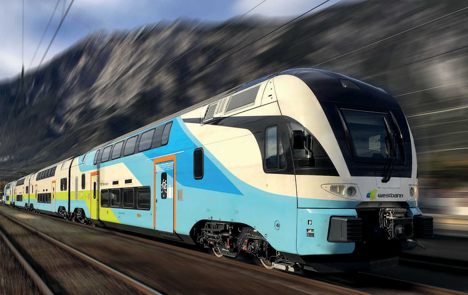 Stadler Kiss - Westbahn - Unterwegs