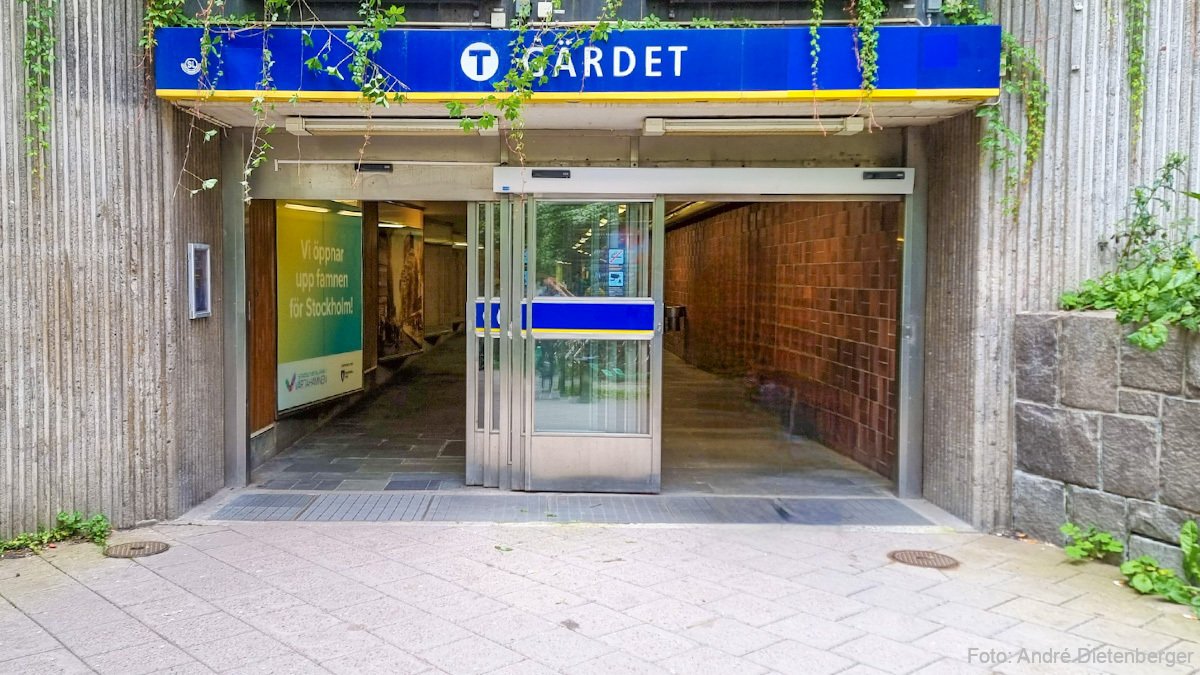 U-Bahn Station Gärdet