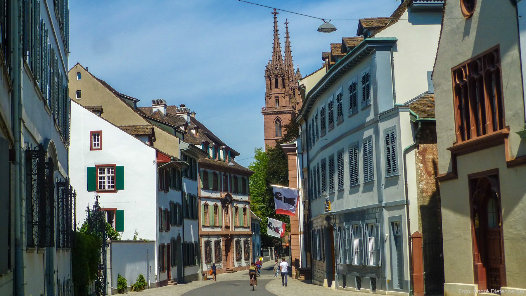 Blick aufs Basler Münster