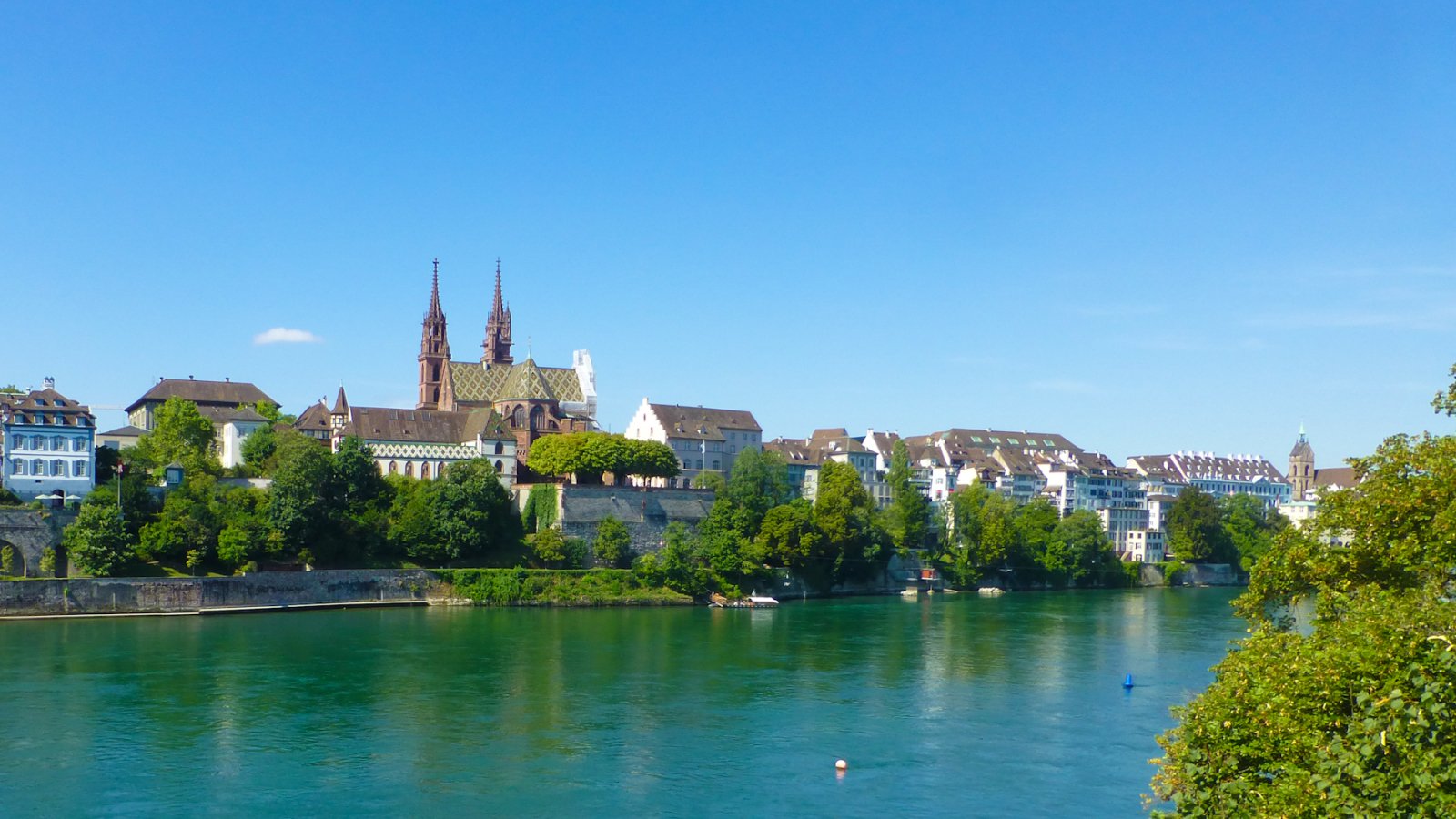 Blick aufs Basler Münster