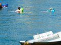 Rheinschwimmen mit Wickelfisch