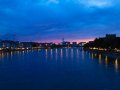 Basel bei Sonnenuntergang