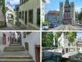 Gassen und das Spalentor in Basel