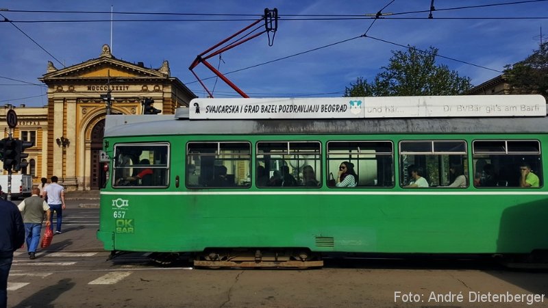 Belgrad - Hauptbahnhof & Basler Trämli