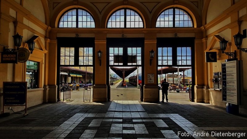 Belgrad - Hauptbahnhof innen