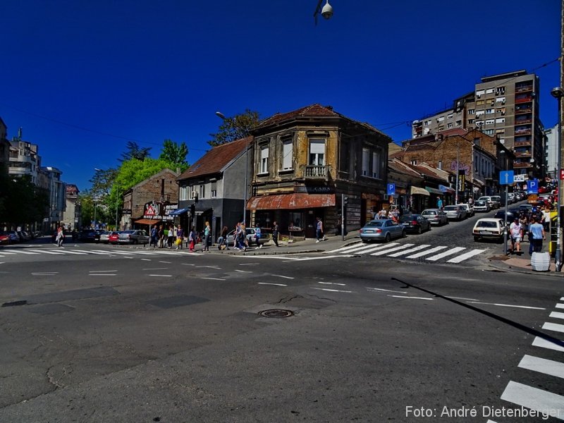 Belgrad - auf dem Weg zur Knez Mihailova