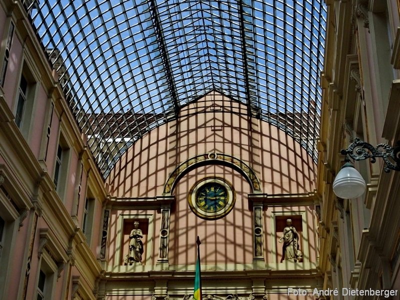 Brüssel - Sankt-Hubertus-Galerien - Glaskuppel