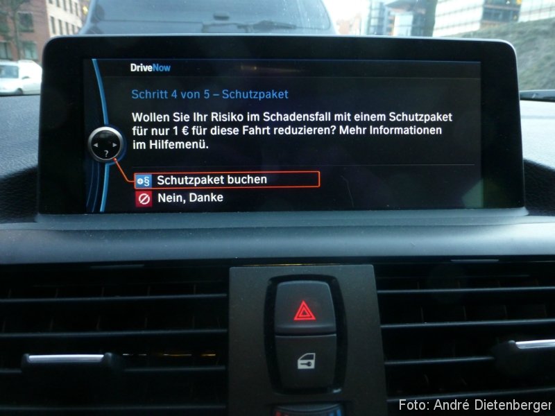 DriveNow Berlin Schutzpaket buchen