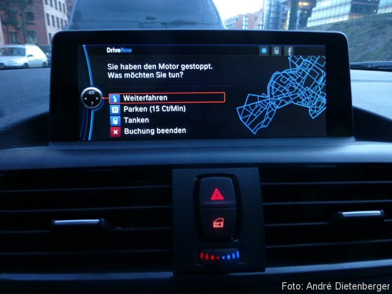 DriveNow Berlin anhalten