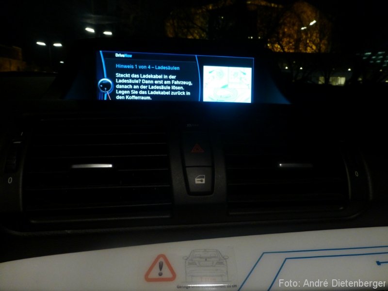 DriveNow ActiveE Berlin Ladeanleitung