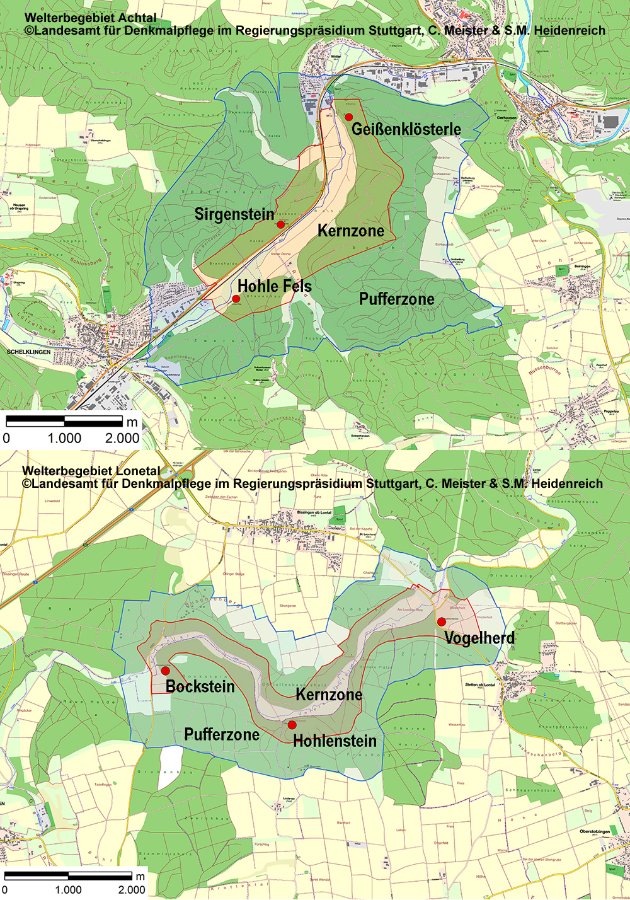 Welterbegebiet Achtal und Lonetal