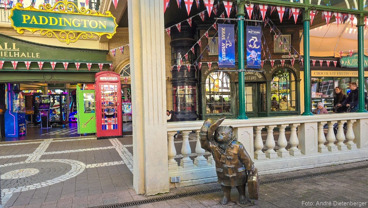 Europa-Park Themenbereich England - Paddington Bear