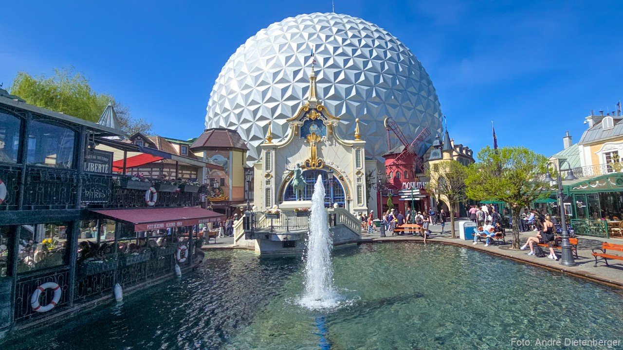 Europa-Park Themenbereich Frankreich - CanCan Coaster