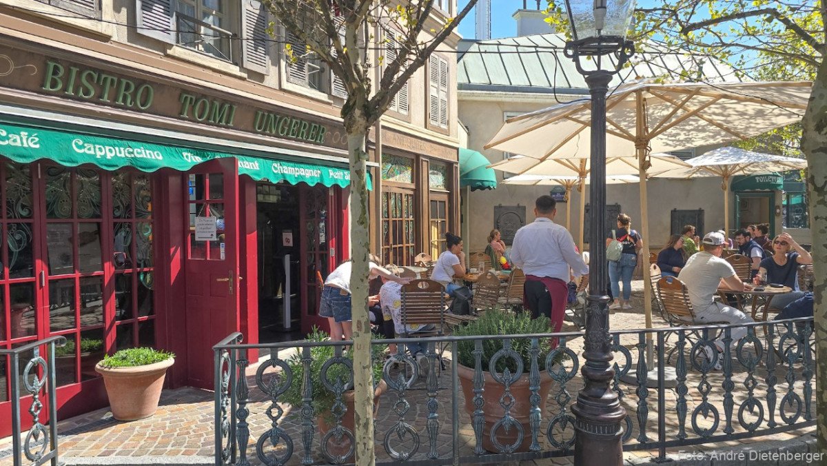 Europa-Park Themenbereich Frankreich - Bistro Tomi Ungerer