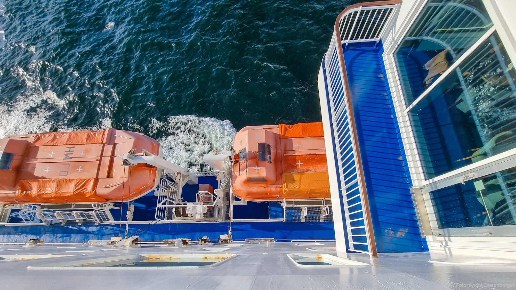 Finnlines Fähre Rettungsboote