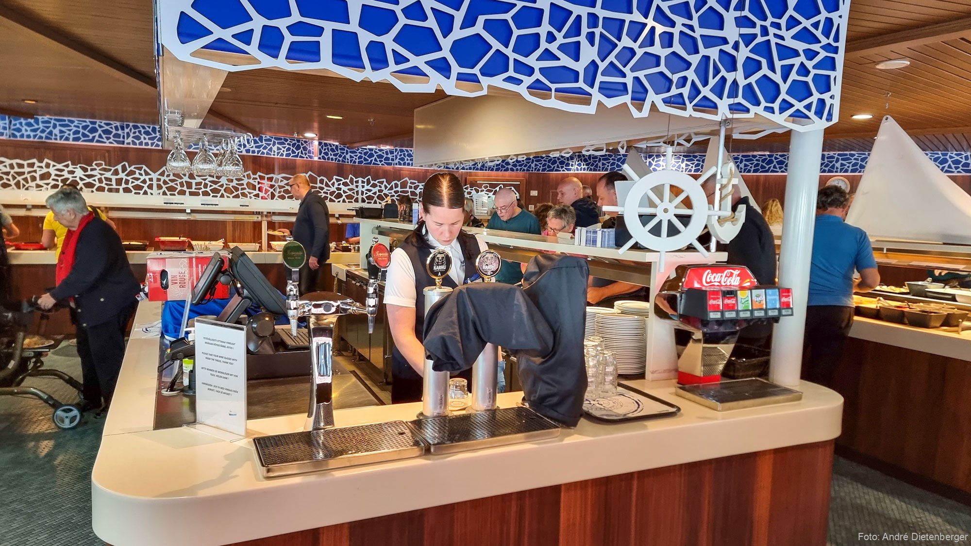 Softdrinks und Bier Zapfstation