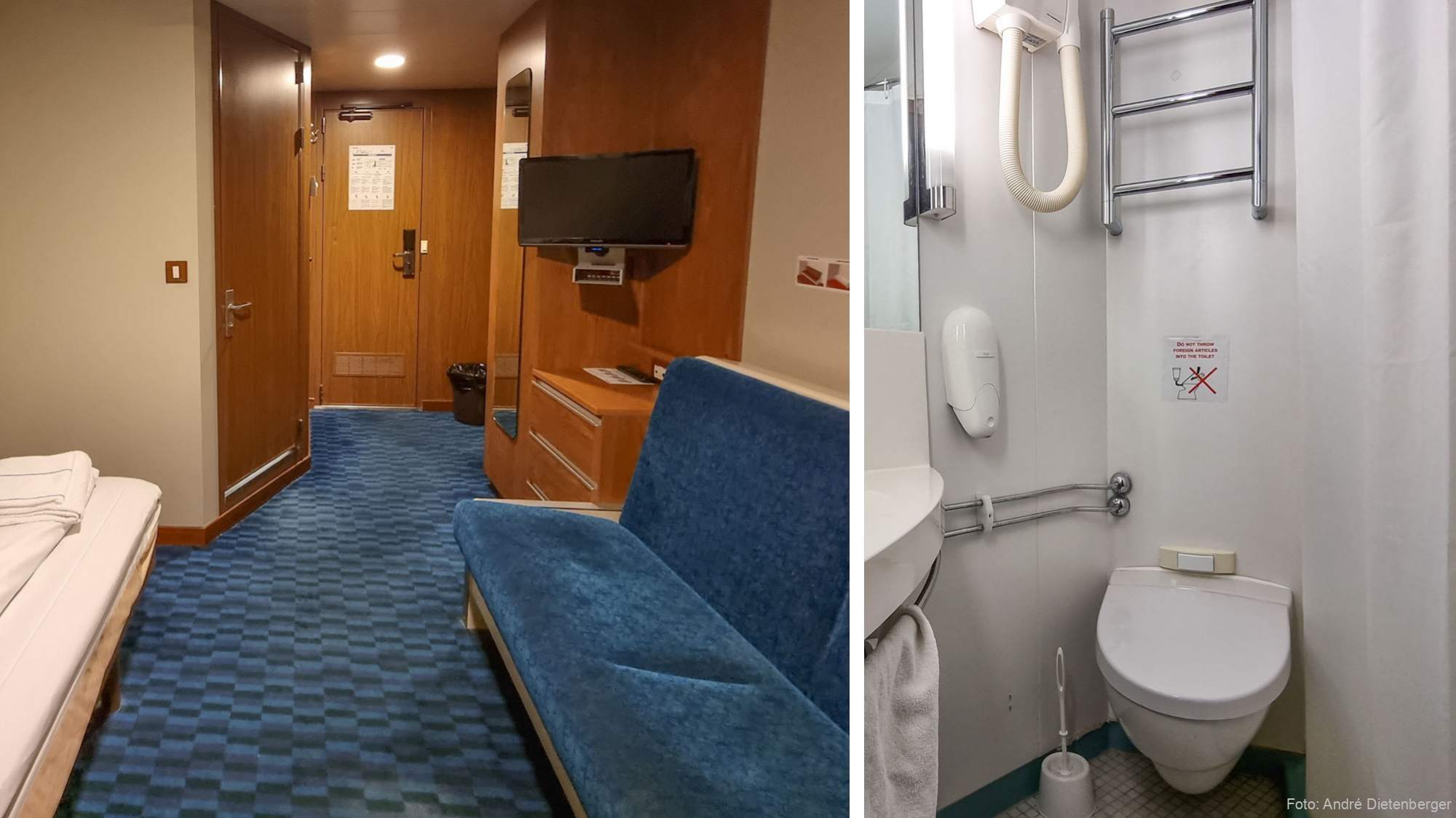 Finnlines Fähre Kabine