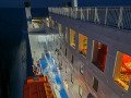 Finnlines Fähre bei Nacht