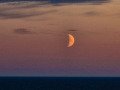 Mond über der Ostsee