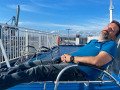 Relaxing auf dem Außendeck