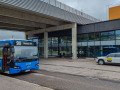 Bus am Finnlines Terminal Helsinki