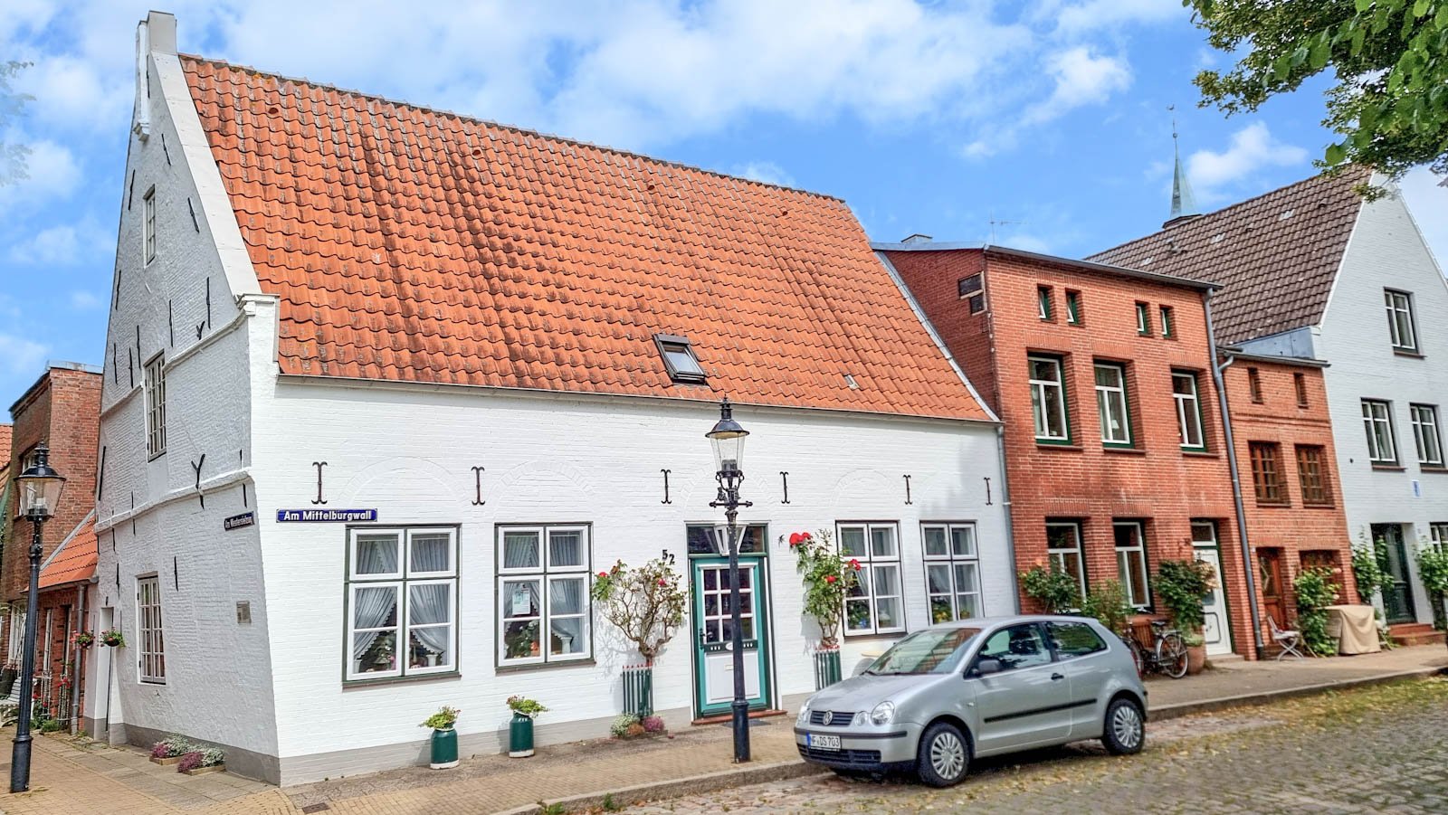 Schiefe Haus am Mittelburgwall