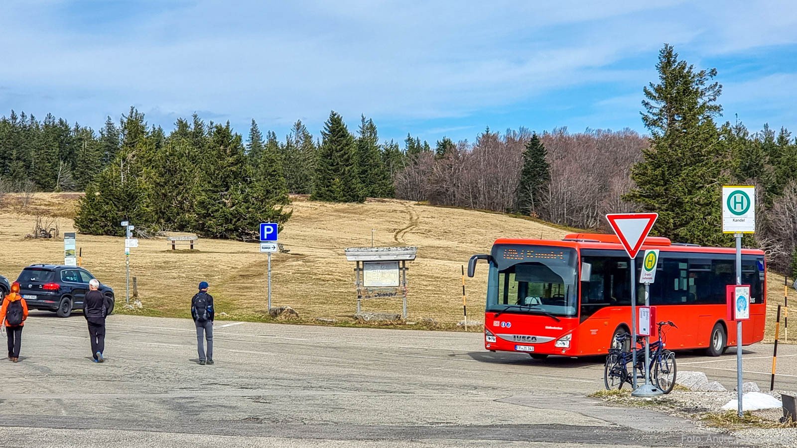 Mit dem Linienbus zum Kandel