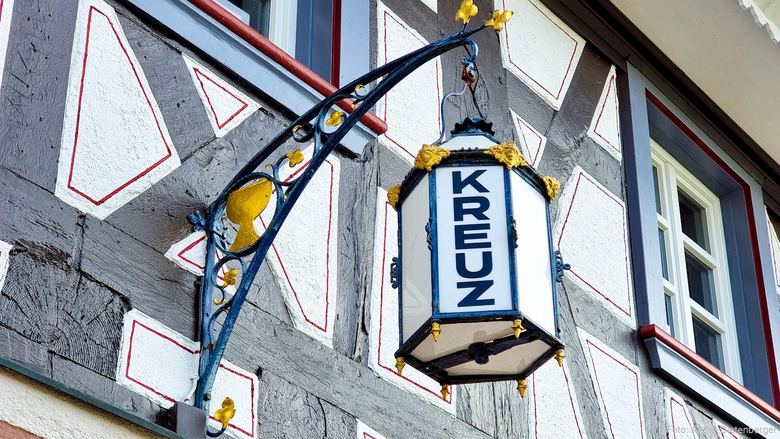 Landidyll Hotel Zum Kreuz Schild