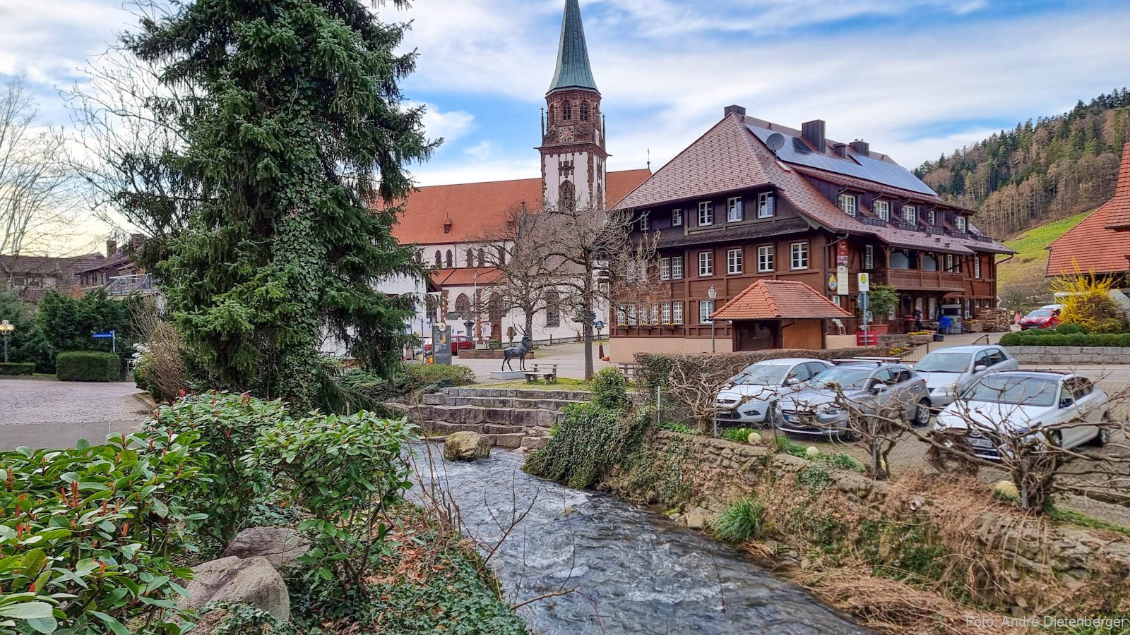 Glotter und Kirche St. Blasius