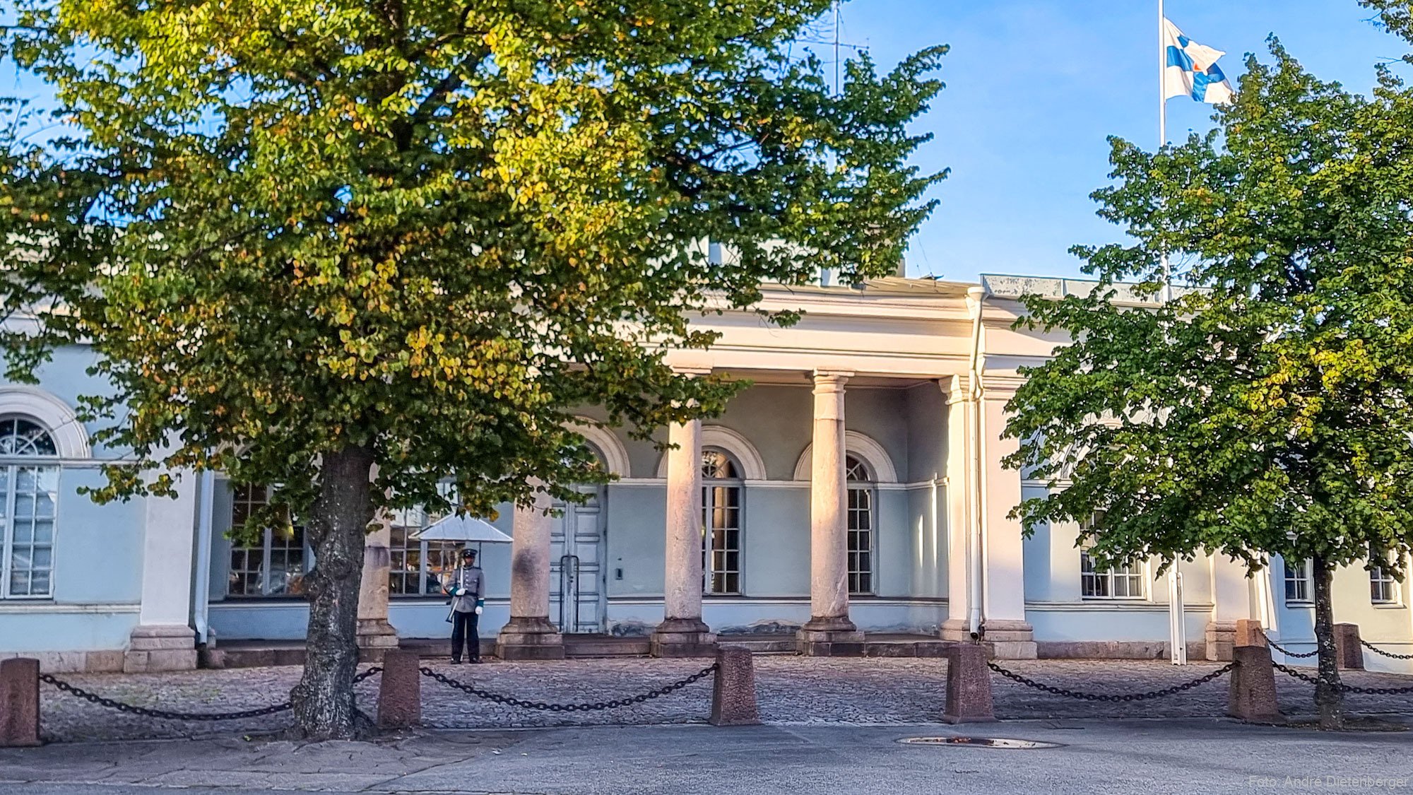 Kaserne der Präsidentengarde neben dem Präsidentenpalast