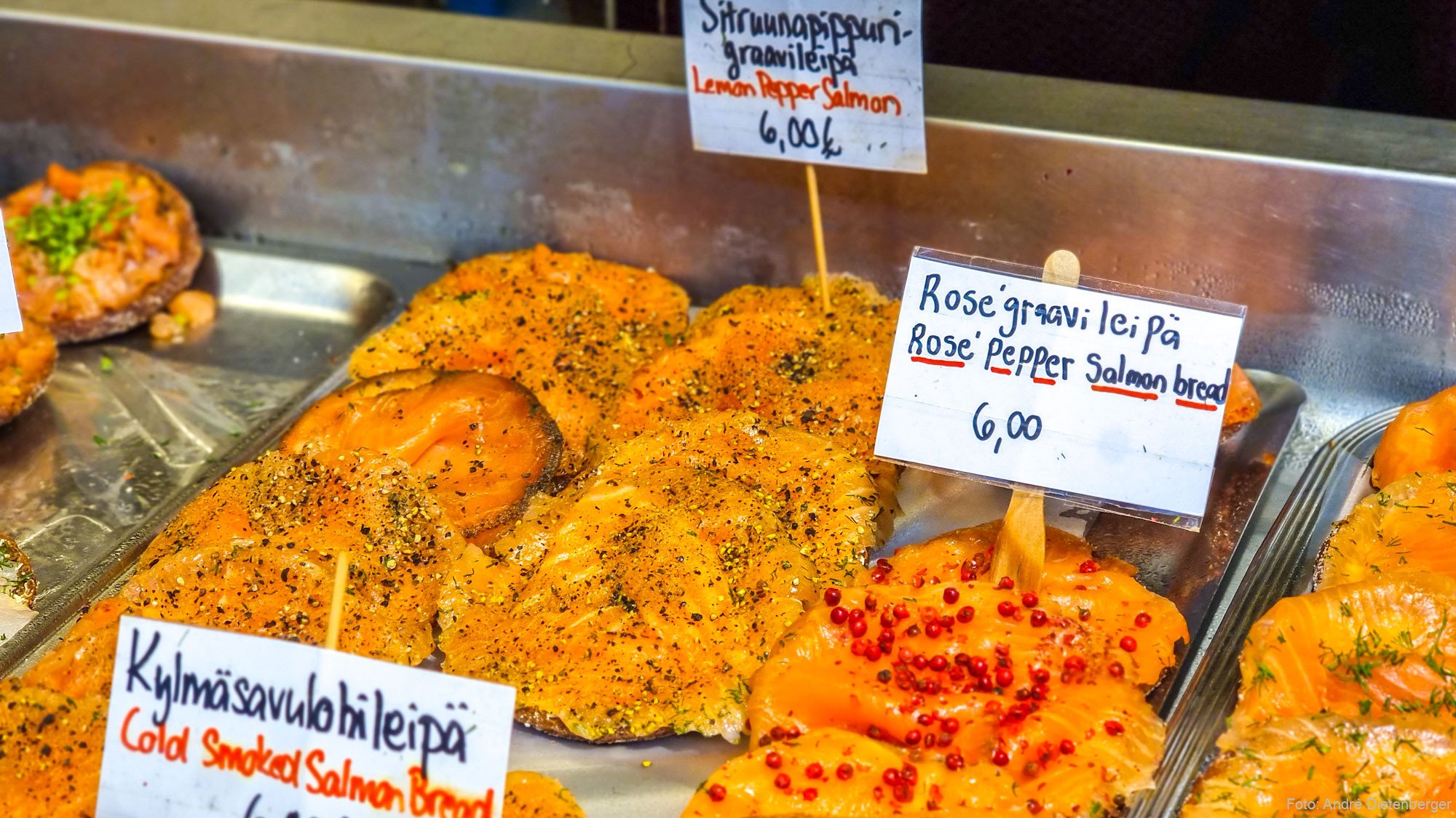 Essen in der Gamla saluhallen