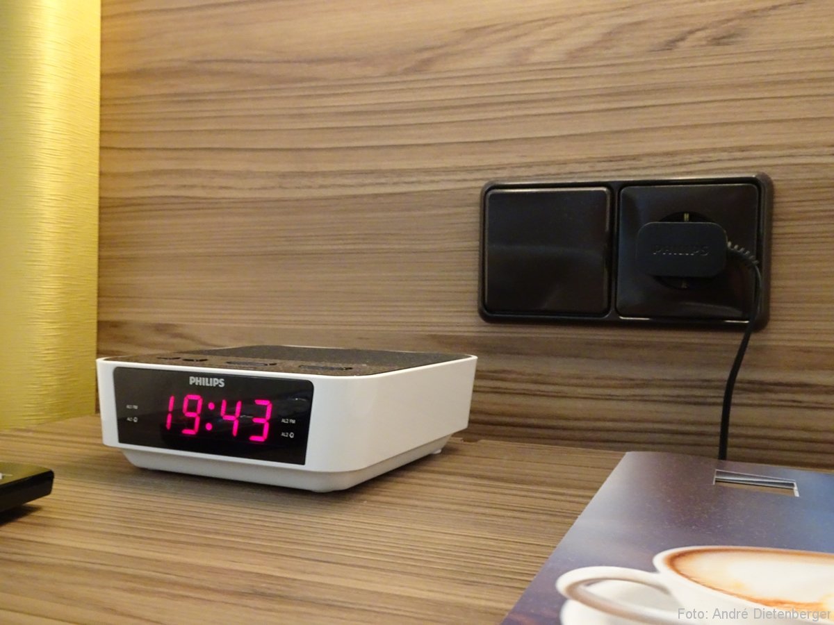 Bonn Marriott - Steckdosen am Bett