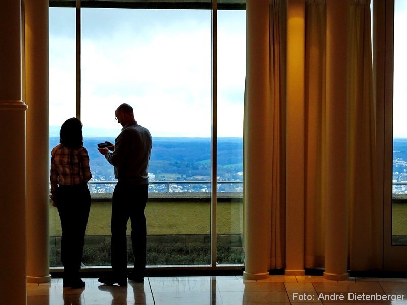 Grandhotel Petersberg - Blick aus der Rotunde