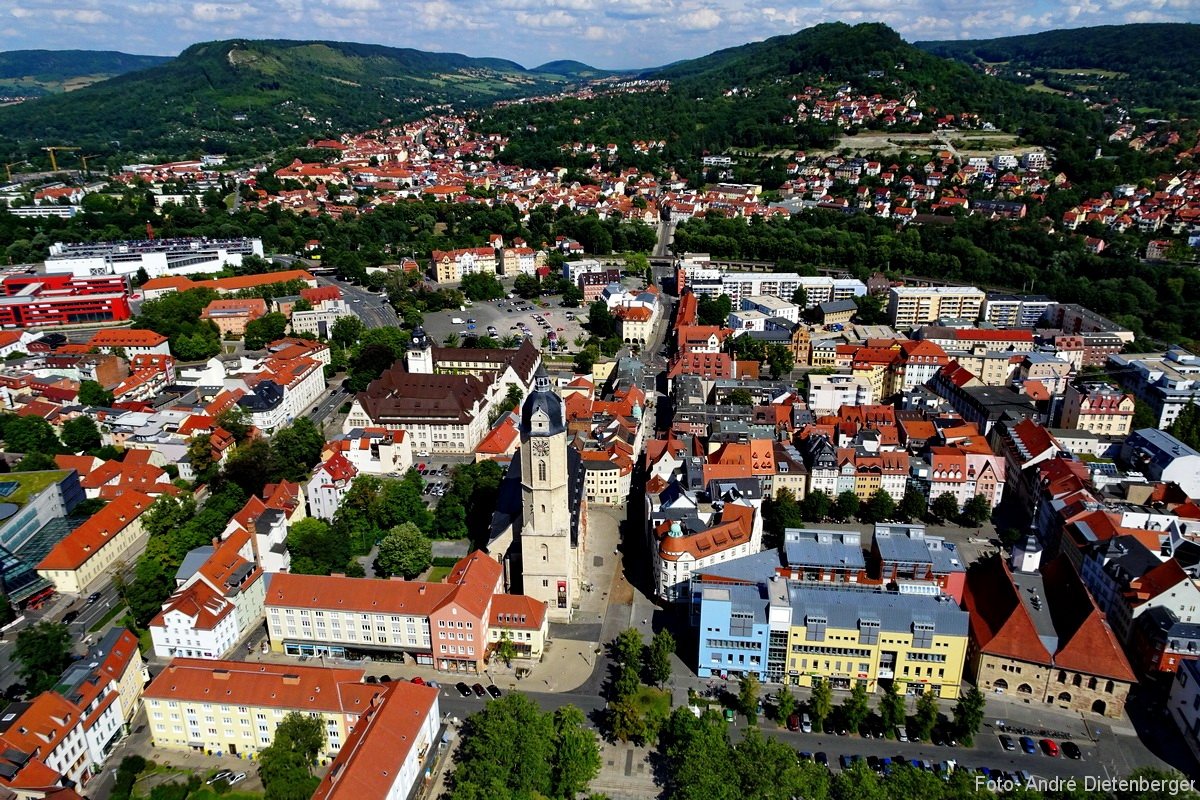 Panorama mit Stadtkirche