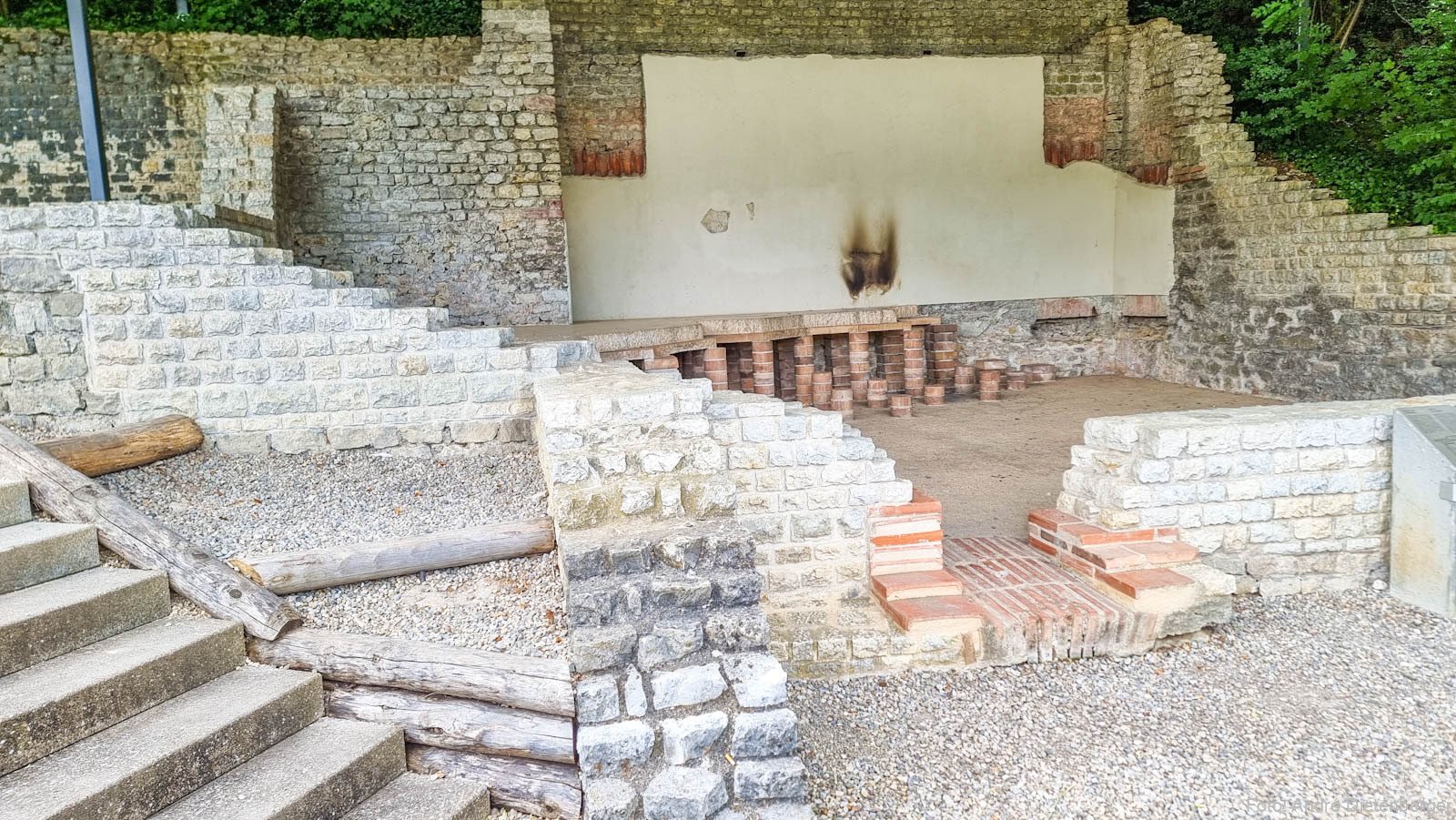 HypokaustHypokaust eines Wohnhauses im Handwerksquartier von Augusta Raurica