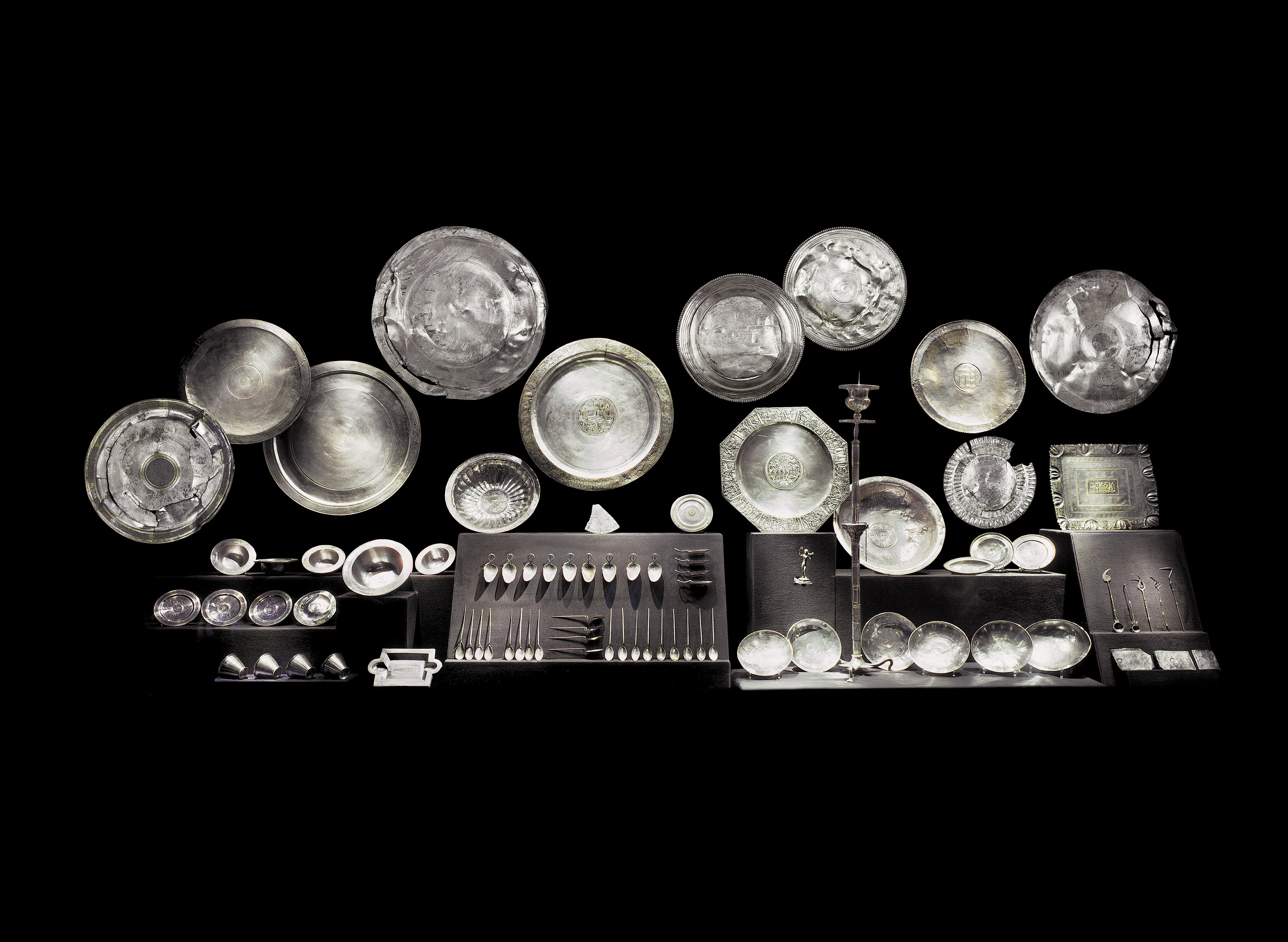 Der größte Silberschatz der Spätantike im Museum (c) Foto Ursl Schild