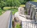 Stützmauer der Basilika von Augusta Raurica