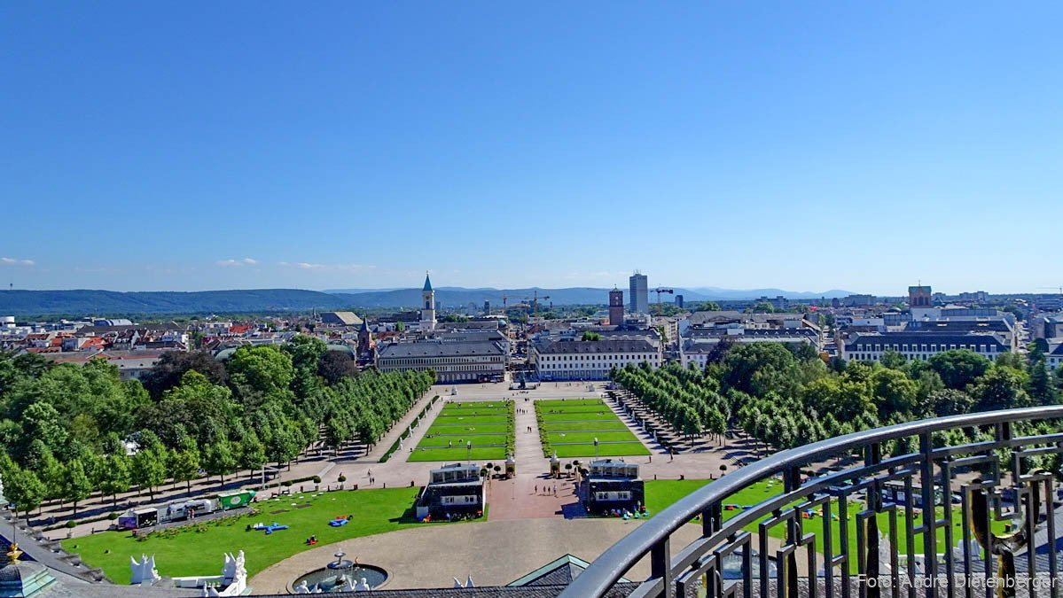 Sicht vom Schlossturm