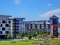 Citypark mit Wasserturm